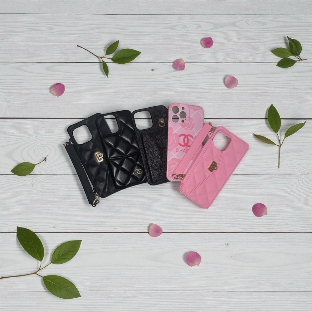 Black and Pink Phone Cases